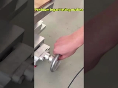 آلة اختبار تأثير البندول مع ارتفاع وسرعة تأثير قابلة للتعديل للاختبار المرن