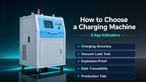 آخر أخبار الشركة عن How to Choose a Refrigerant Charging Machine? 5 Key Indicators Explained  Choosing the wrong charging machine costs you 