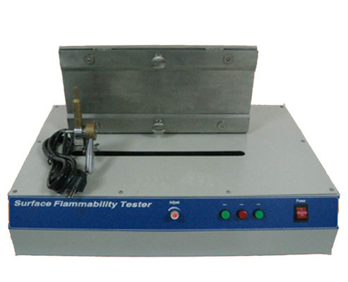 سعر جيد EN71 السطحية القابلية للاشتعال معدات اختبار النار فم الفم أسفل 4 Φ2.7mm ، رئيس الحركة السرعة 150 ± 5 م م / ثانية الانترنت