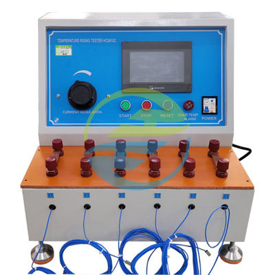 سعر جيد اختبار ارتفاع درجة الحرارة في 6-المحطة يتوافق مع IEC 60898-1 الجهد الاختباري القياسي < 12 فولت الانترنت