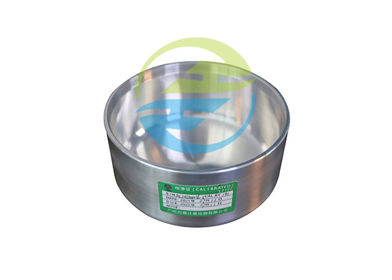 سعر جيد القاعدة مسطحة قطرها 120mm±10mm وعاء الألومنيوم لاختبار السقوط لمعدات اختبار الأجهزة المنزلية الانترنت