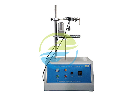 سعر جيد معدل الاختبار10 ± 2 RPM دليل المعدات هيكل السكك الحديدية محطة عمل واحدة موصل درجة الضرر جهاز الاختبار الانترنت