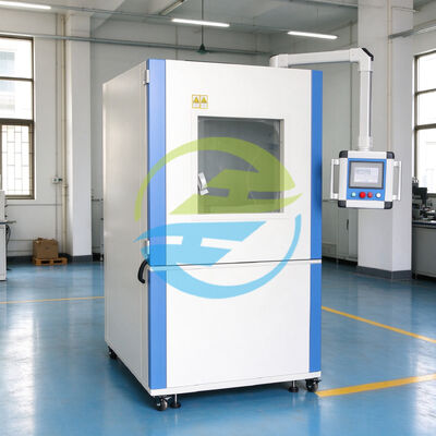 جودة IEC 60529 IP5X IP6X غرفة اختبار غبار الرمل 1000L نظام التحكم PLC الفراغ مصنع