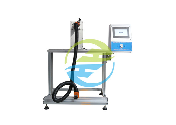 IEC60335-2-2 الحالي - خراطيم حمل جهاز اختبار مقاومة الالتواء 10r / Min سرعة الانحناء